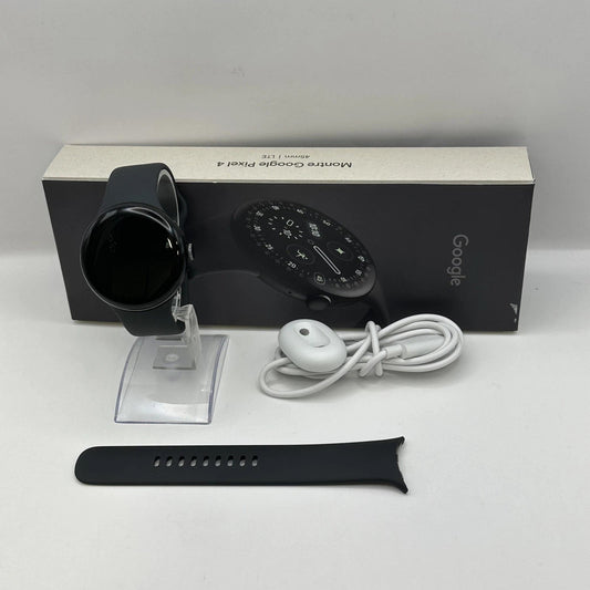 Google Pixel Watch 4 45mm Matte Black Unlocked 32GB