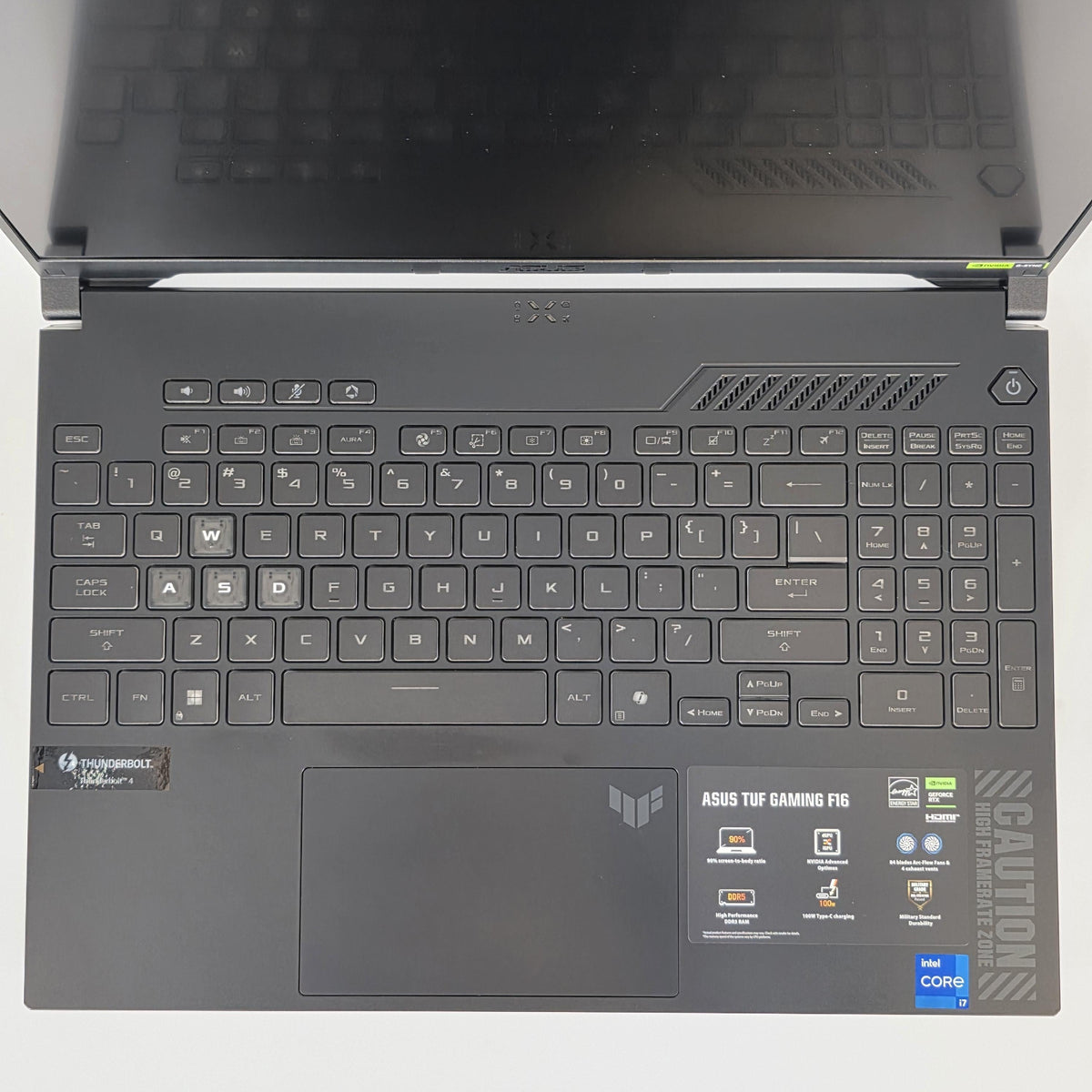 Asus TUF F16 16 Jaeger Gray 2.4 GHz Intel Core i7 13th Gen. 16GB RAM 512GB Solid State Drive NVIDIA GeForce RTX 4050 6 GB
