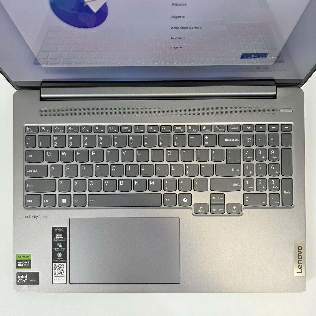 Lenovo IdeaPad Pro 5i 16 Arctic Grey 2.3 GHz Intel Core Ultra 9 32GB RAM 1TB Solid State Drive NVIDIA GeForce RTX 4050 6 GB