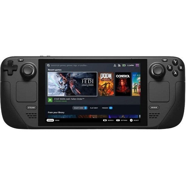 Valve Steam Deck Handheld Console Black 512GB Very Good Condition W/Case/Charger