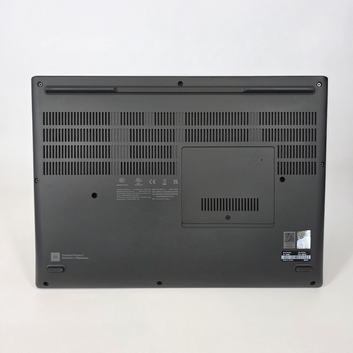 Lenovo ThinkPad P16 Gen 2 Gray 2.1 GHz Intel Core i7 14th Gen. 32GB RAM 1TB Solid State Drive NVIDIA RTX 2000 Ada 8 GB