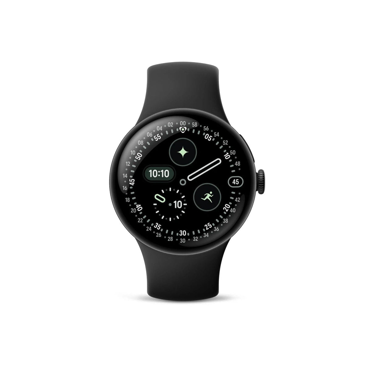 Google Pixel Watch 4 45mm Matte Black Unlocked 32GB