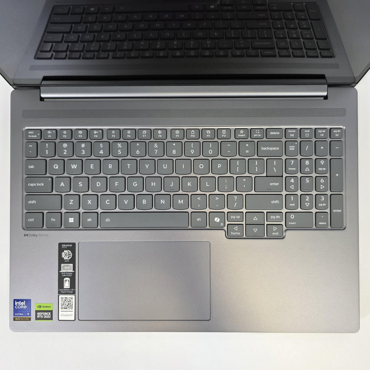 Lenovo IdeaPad Pro 5i 16 Luna Grey 2.9 GHz Intel Core Ultra 9 Series 2 32GB RAM 512GB Solid State Drive NVIDIA GeForce RTX 5050 8 GB