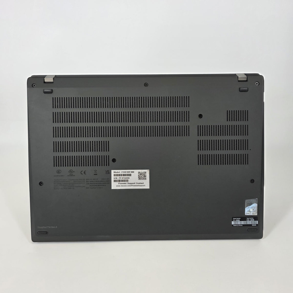 Lenovo ThinkPad T14 Gen 4 Gray 1.9 GHz Intel Core i7 13th Gen. 16GB RAM 512GB Solid State Drive