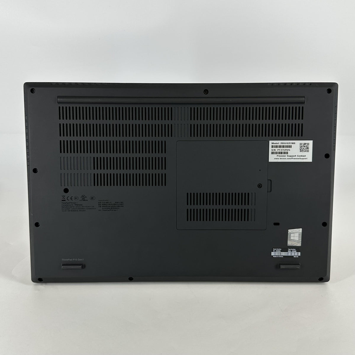 Lenovo ThinkPad P15 Gen 1 Black 2.8 GHz Intel Xeon W 64GB RAM 512GB Solid State Drive NVIDIA Quadro RTX 5000 16 GB