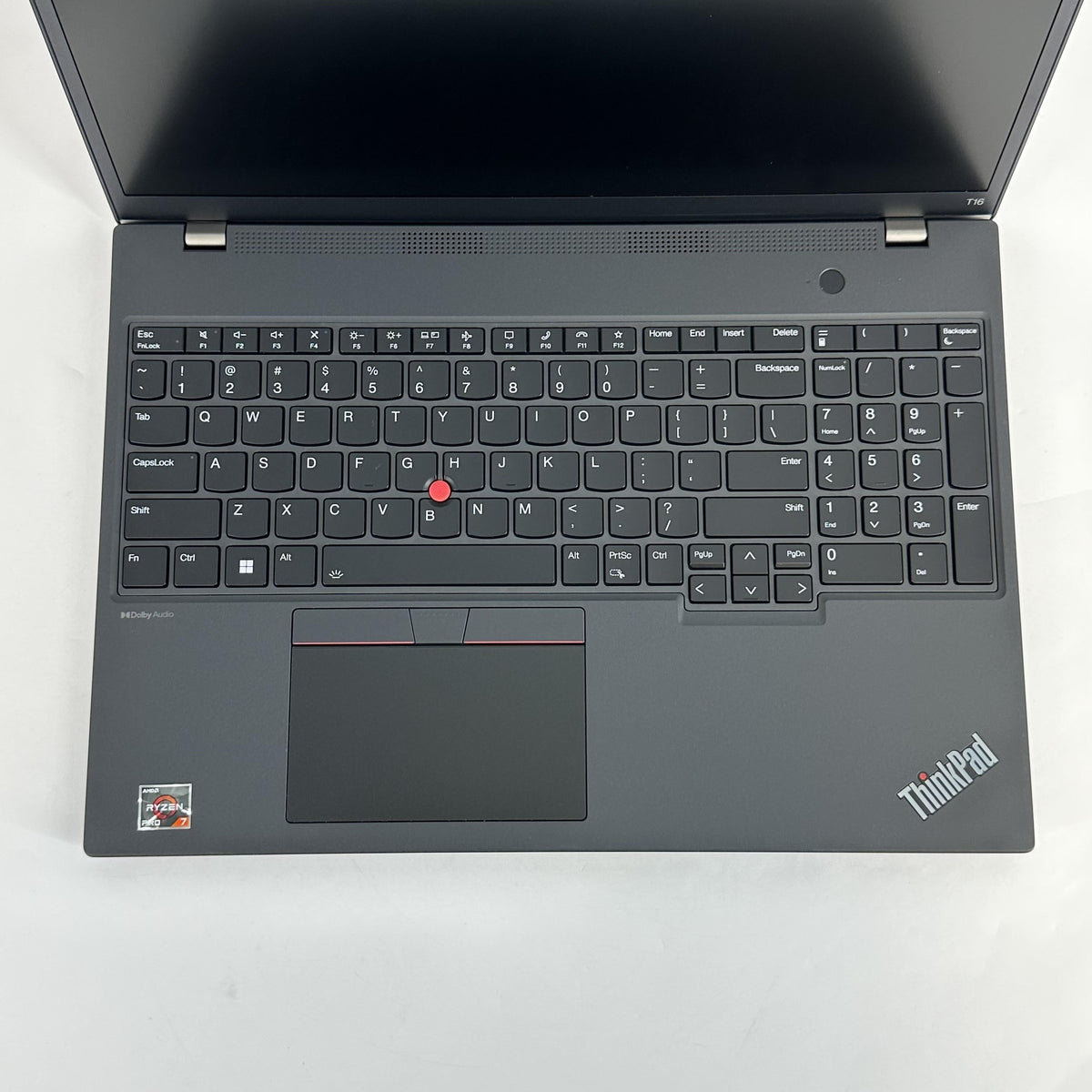 Lenovo ThinkPad T16 Gen 2 Black 3.3 GHz AMD Ryzen 7 Pro 7840U 16GB RAM 512GB Solid State Drive