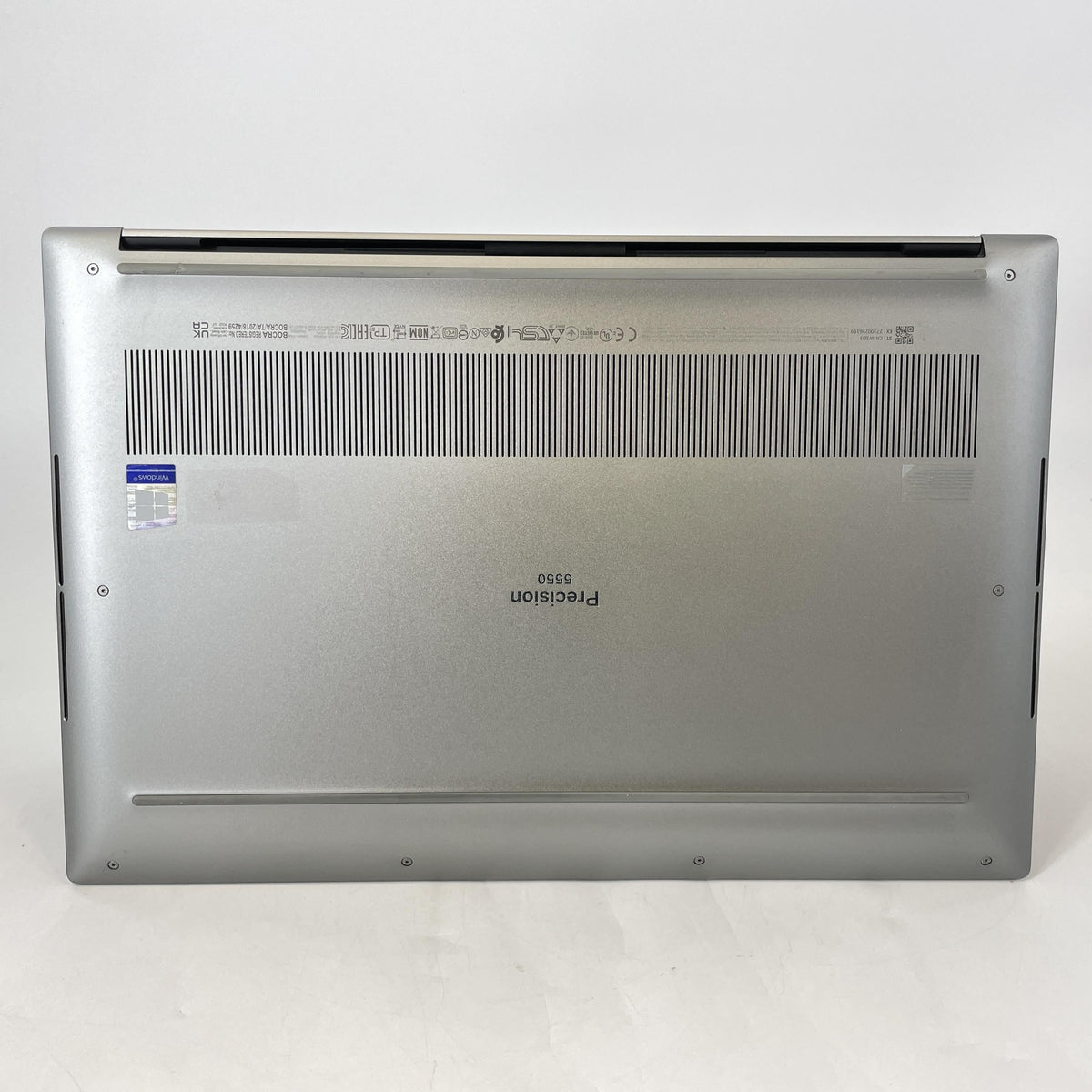 Dell Precision 5550 15.6 Gray 2.3 GHz Intel Core i7 10th Gen. 64GB RAM 2TB Solid State Drive NVIDIA Quadro T2000 4 GB