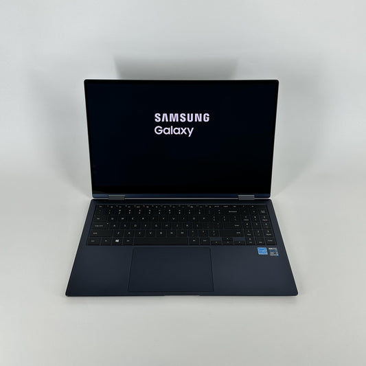 Samsung Galaxy Book Pro 360 15.6 Blue 2.8 GHz Intel Core i7 11th Gen. 8GB RAM 512GB Solid State Drive