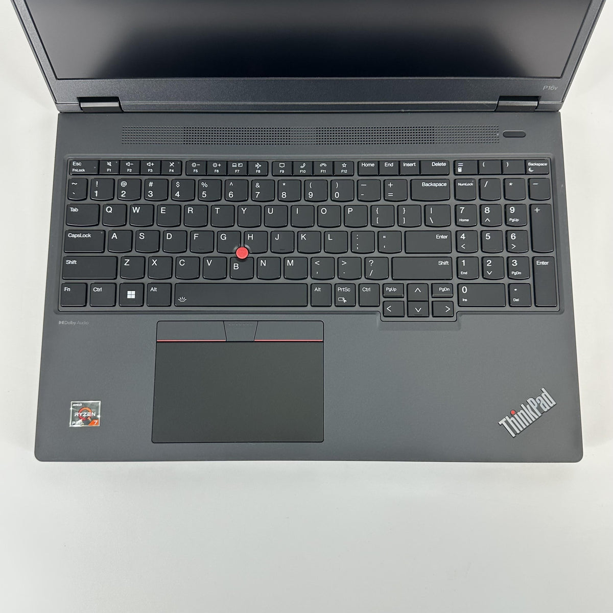 Lenovo ThinkPad P16v Gen 1 Black 3.8 GHz AMD Ryzen 7 Pro 7840HS 16GB RAM 256GB Solid State Drive