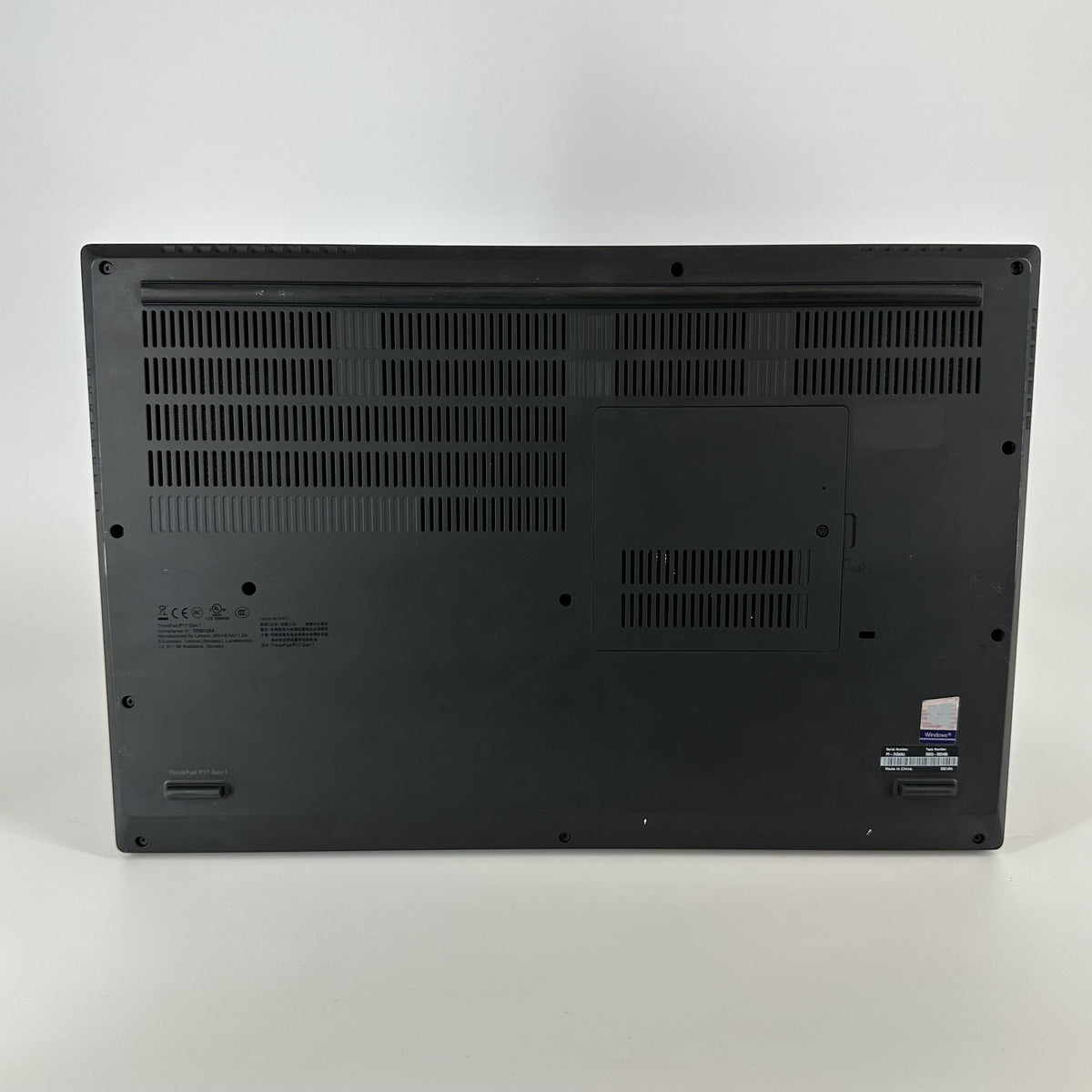 Lenovo ThinkPad P17 Gen 1 Black 2.4 GHz Intel Core i9 10th Gen. 32GB RAM 1TB Solid State Drive NVIDIA Quadro RTX 3000 6 GB