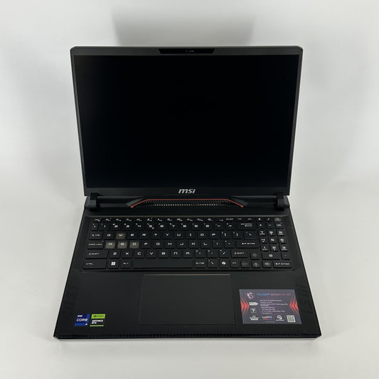 MSI Raider GE68 HX 16 Black 2.2 GHz Intel Core i9 14th Gen. 32GB RAM 1TB Solid State Drive NVIDIA GeForce RTX 4070 8 GB
