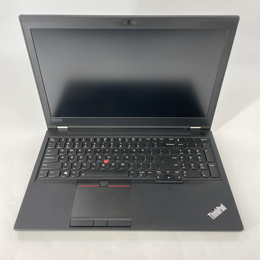 Lenovo ThinkPad P52 15.6 Black 2.2 GHz Intel Core i7 8th Gen. 16GB RAM 256GB Solid State Drive NVIDIA Quadro P1000 4 GB